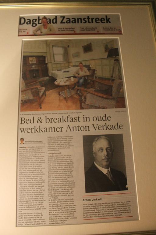 Bed And Breakfast De Verkadekamer Zaandam Esterno foto